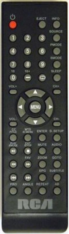 CURTIS LCDVD326A TV/DVD Remote Control