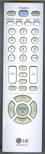 LG MKJ36998106 TV Remote
