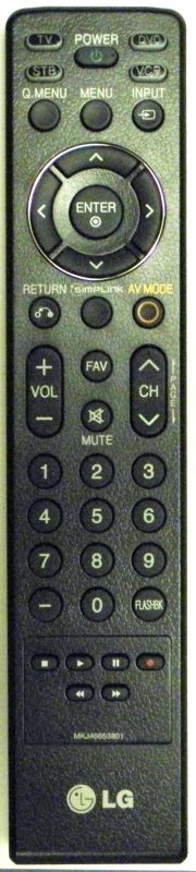 LG MKJ40653801 TV Remote Control
