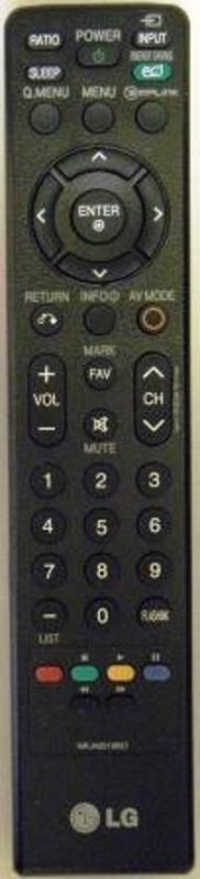 LG MKJ42519621 TV Remote Control