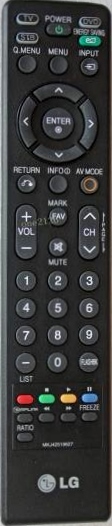 LG MKJ42519627 TV Remote Control