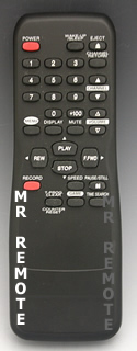 FUNAI-SYLVANIA-MAGNASONIC N0258UD Remote Control