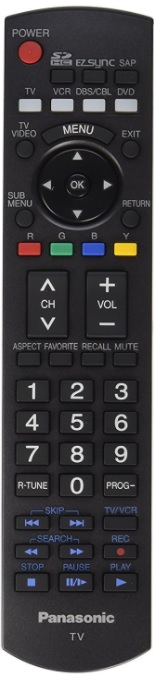 PANASONIC N2QAYB000102 Remote Control