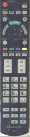 PANASONIC N2QAYB000703 Remote Control