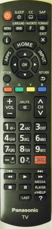 PANASONIC N2QAYB000926 Smart TV Remote
