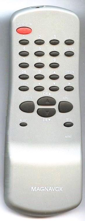 PHILIPS-MAGNAVOX NA387 Remote Control