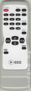 ESA-SYLVANIA NE146UD Remote Control