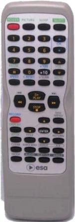 EMERSON NE222UD TV/DVD/VCR Remote