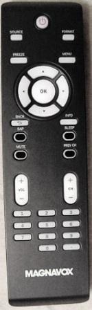PHILIPS-MAGNAVOX NF800UD (996510011417) Replacement TV Remote