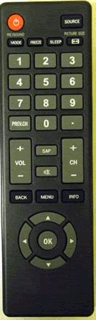 FUNAI NH306UD Remote Control