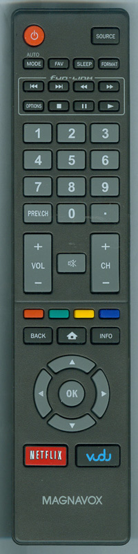 MAGNAVOX NH401UD Remote Control