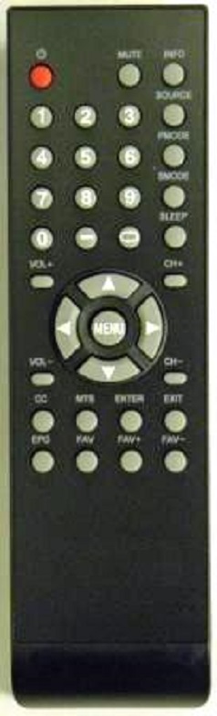 PROSCAN PLDED3257A-B Smart TV Remote