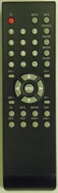 PROSCAN PLED3216A Smart TV Remote