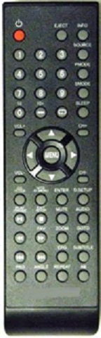 PROSCAN PLEDV2845A TV/DVD Remote Control