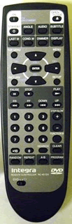 INTEGRA-ONKYO RC-451DV DVD Remote