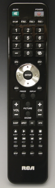 RCA RE20QP28 TV/DVD Remote