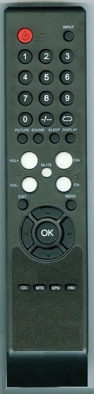 RCA RLED5592A TV Remote Control