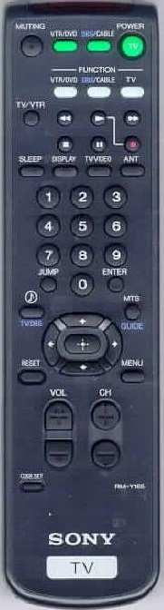 SONY RM-Y165 Remote Control