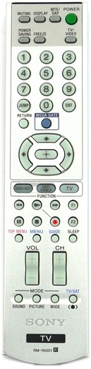 SONY RM-YA001 Remote Control