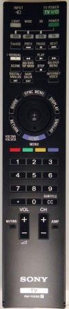 SONY RM-YD058 Remote Control