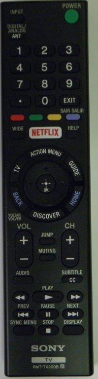 SONY RMT-TX200B TV Remote