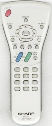 SHARP RRMCGA174WJSA - SHARP GA174WJSA TV Remote