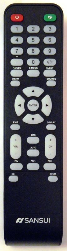 SANSUI S32D1117 S32D717 SF43D1117 SF431917 SF551517 SU551917 Remote Control
