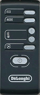 DELONGHI SUN1254 Remote Control