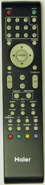 HAIER TV-5620-118 TV Remote