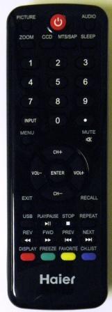 HAIER TV-5620-134 Remote Control