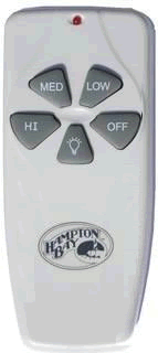 HAMPTON BAY UC7067T Remote Control