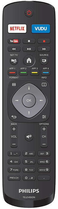 ORIGINAL PHILIPS URMT42JHG005 TV Remote