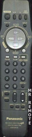 PANASONIC VSQS1560 Remote Control