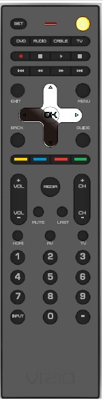 VIZIO VUR12A Remote Control
