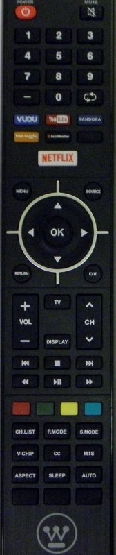 WESTINGHOUSE WD42FB2680 TV Remote