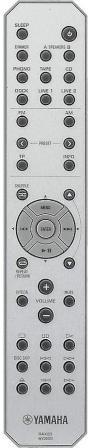 YAMAHA WV500200 RAX23 RS500 WV50020 Receiver Remote