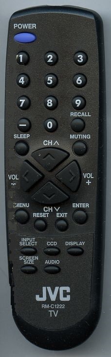 JVC RM-C1222 TV Remote Control